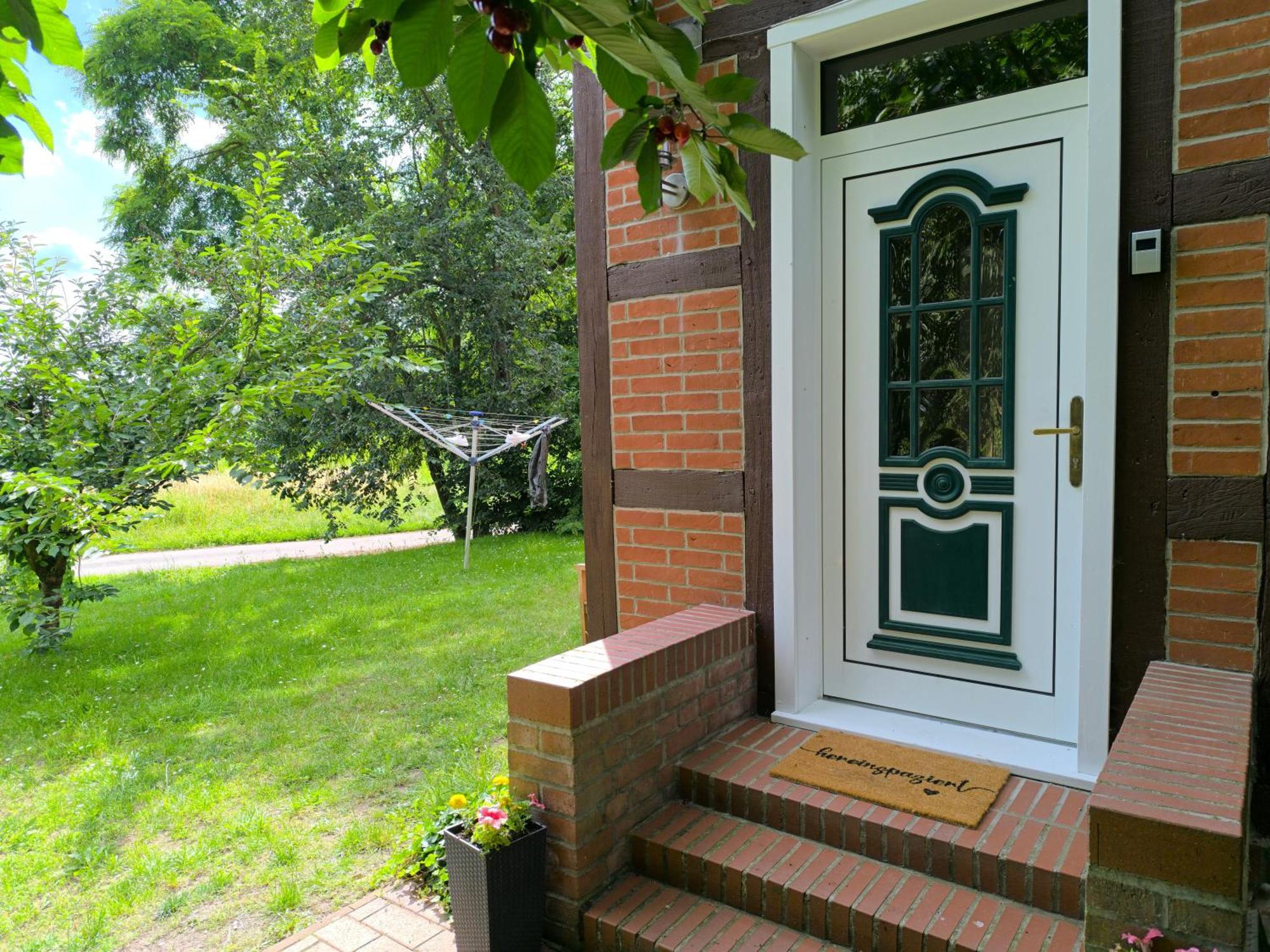 Ferienwohnung Deichblick Cumlosen Exterior foto